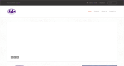 Desktop Screenshot of klnstore.com